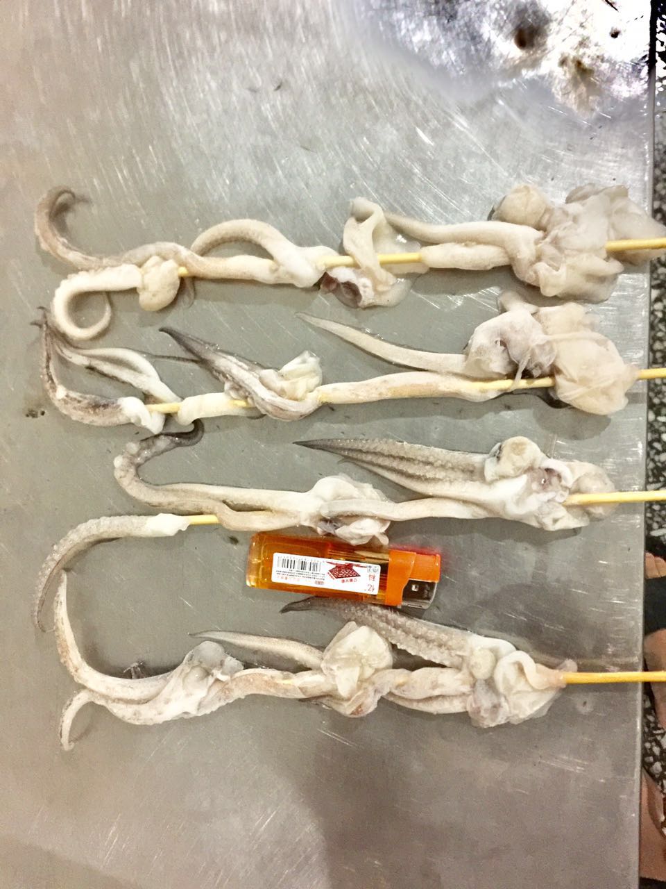 魷魚須串